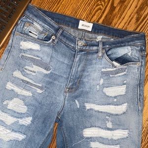 HUDSON distressed jeans